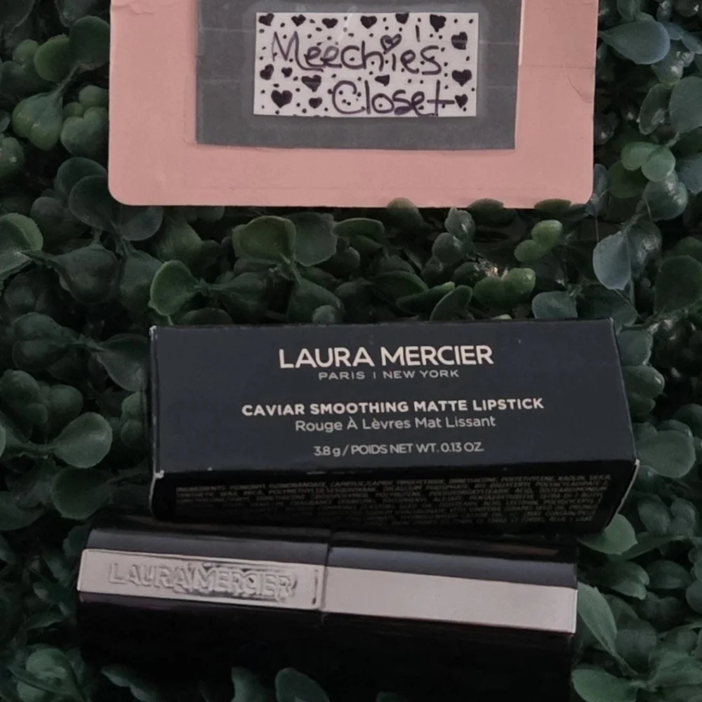 NIB Laura Mercier Caviar Smoothing Matte Lipstick - 610 Blush Chenille